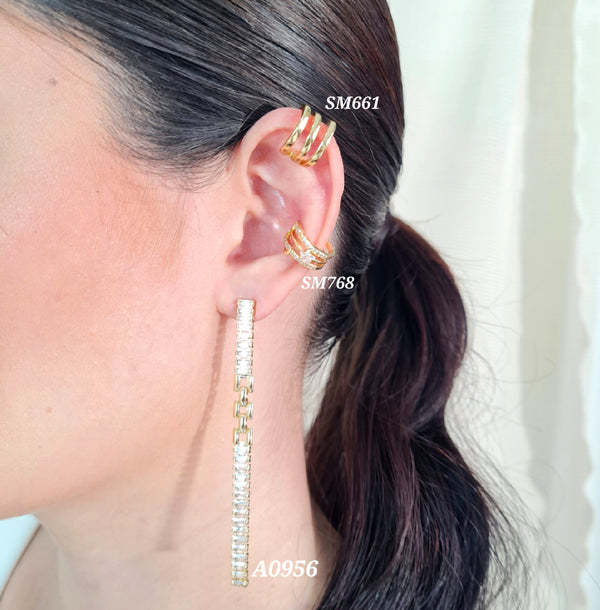 Earcuffs/ Arete zircones