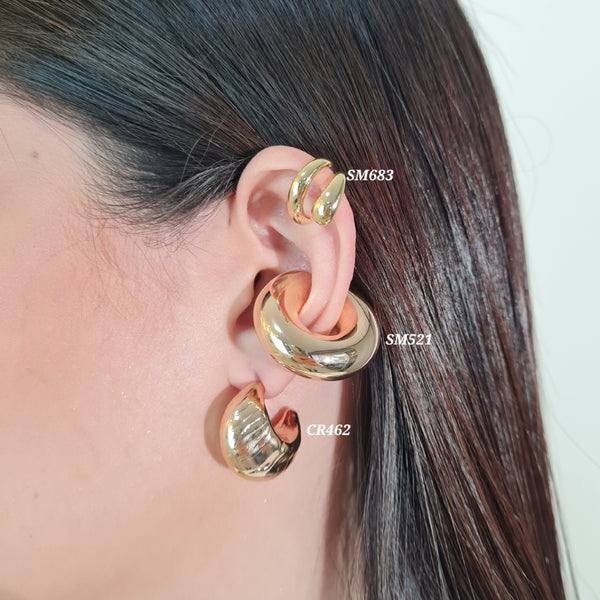 Earcuffs/ candonga con textura