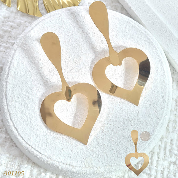 Areta larga con corazón A01105