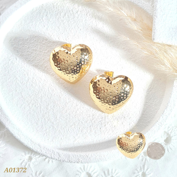 Arete inflado con textura A01372