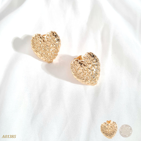 Arete corazón textura de corazones