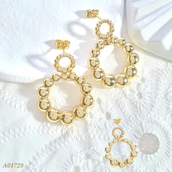 Arete doble en balines A01729