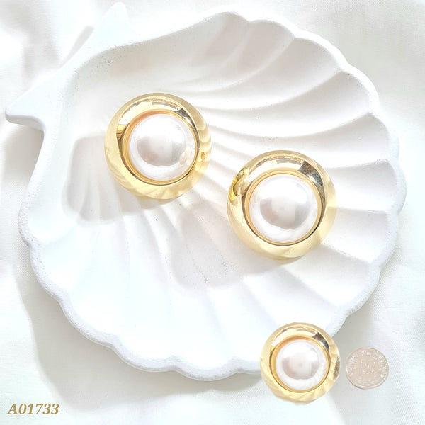 Arete perla grande A01733