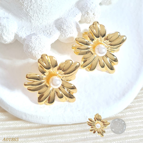 Arete flor grande A01865