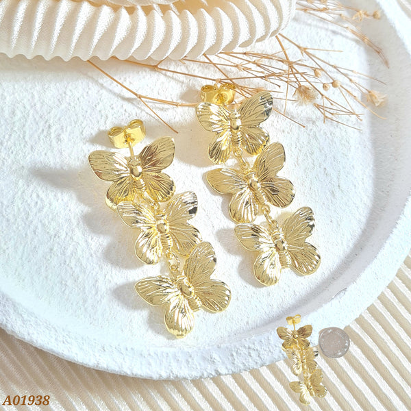 Arete mariposas A01938