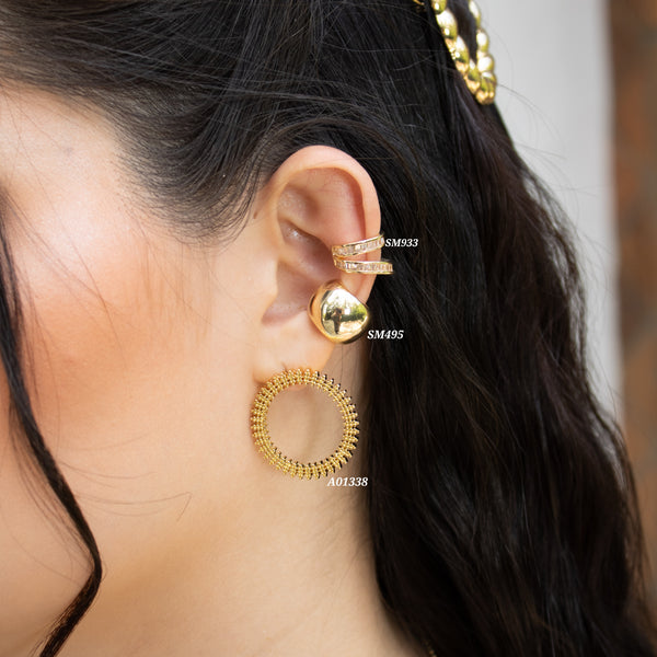 Aretes redondo/ Earcuffs (Cada uno)