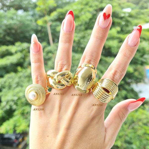 Anillos chunkys