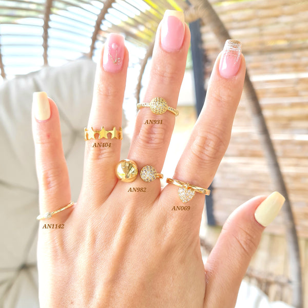 Anillos delgados con zircones