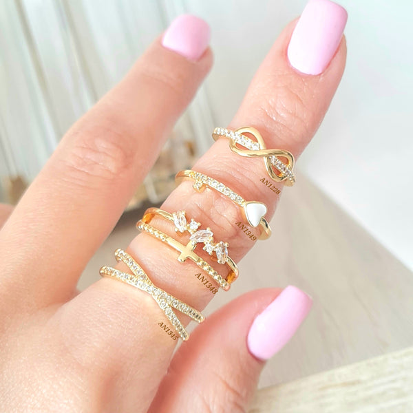 Anillos delgados con zircones