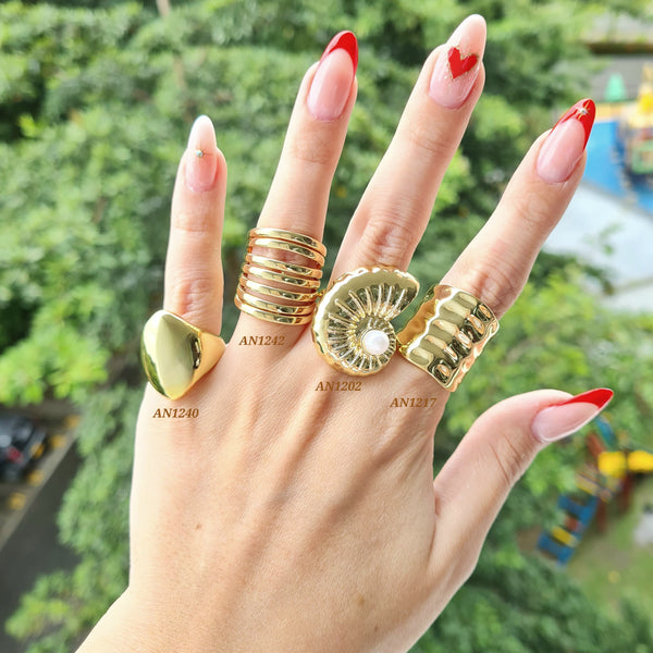 Anillos chunkys