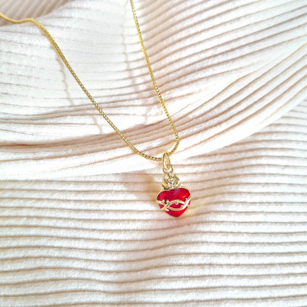 Cadena sagrado corazón mini C01317