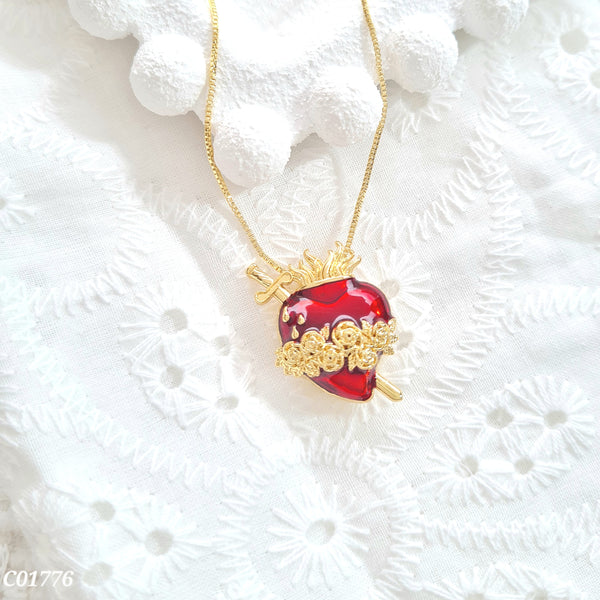 Cadena sagrado corazón C01776