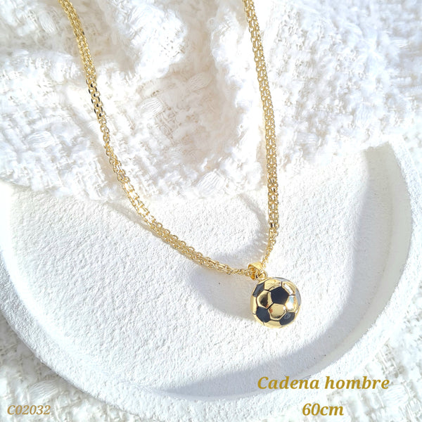 Cadena masculina balón C02032