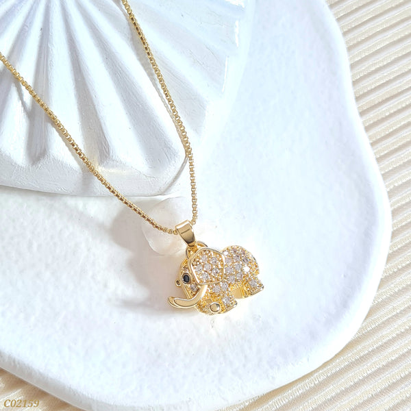 Cadena elefante C02159