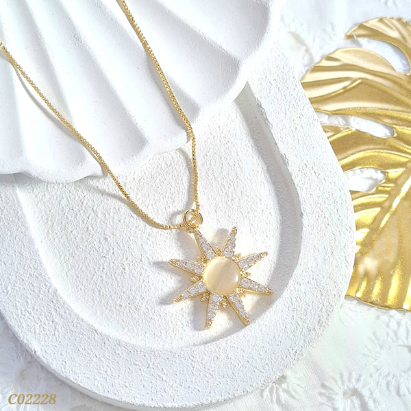 Cadena sol zircones C02228