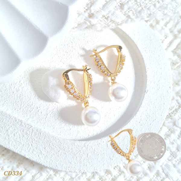 Candonga V con perla CD334