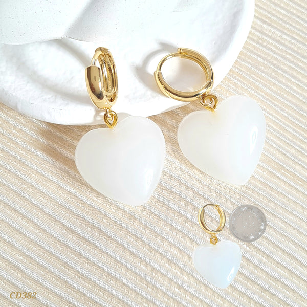 Candonga corazón blanco CD382