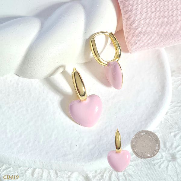 Candonga corazón rosa CD419