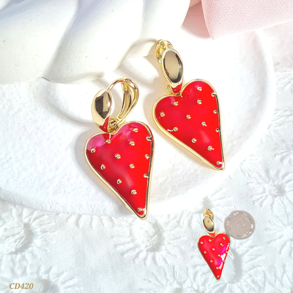 Candonga corazón fresa CD420