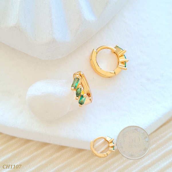 Candonga zircones verde CH1107