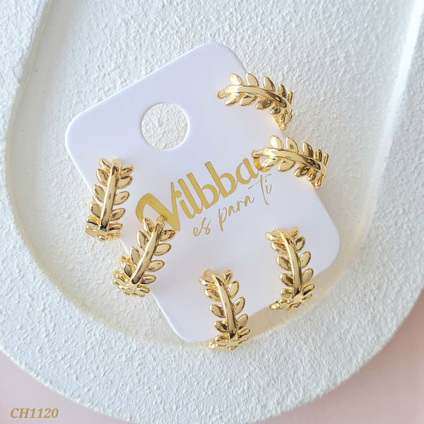 Set candongas espiga CH1120