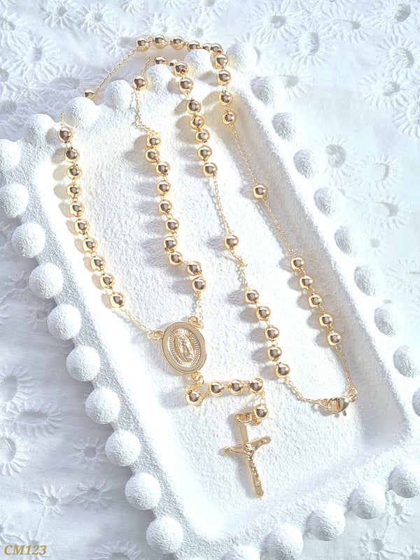 Camándula balines lisos CM123