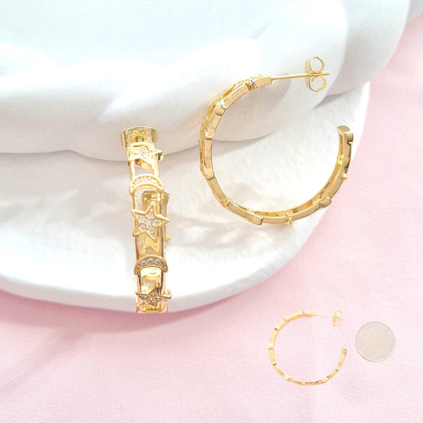 Candonga lunas y estrellas CR057