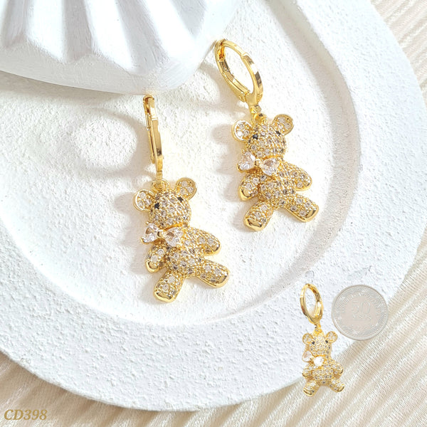 Candonga oso en zircones CD398