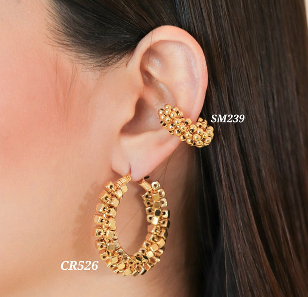 Earcuff / candonga cubos