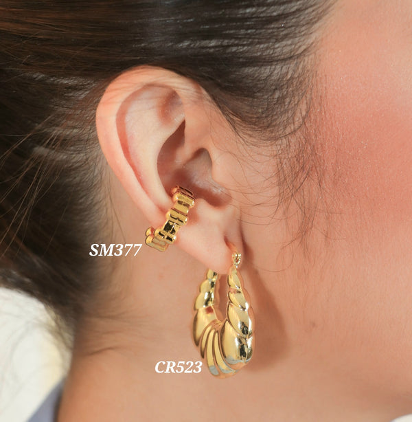 Earcuff / candonga con textura