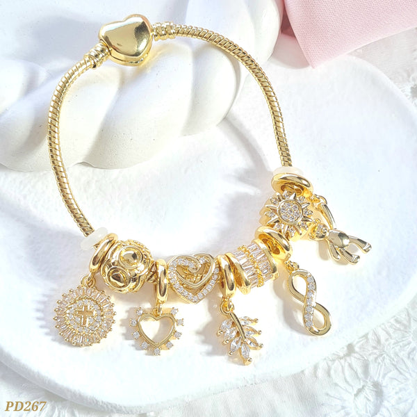 Pulso cruz/corazón/espiga/infinito/oso PD267