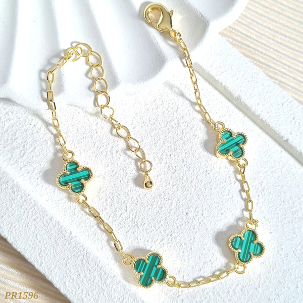 Pulsera trébol verde PR1596