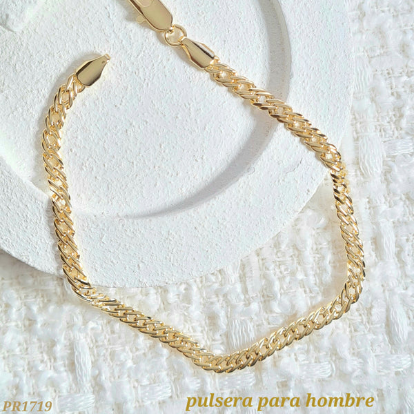 Pulsera cubana masculina PR1719