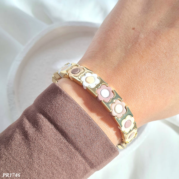 Pulso flores colores tierra PR1746