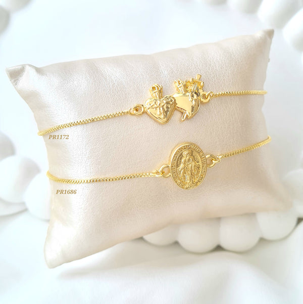 Pulsera sagrado corazón / pulsera virgen