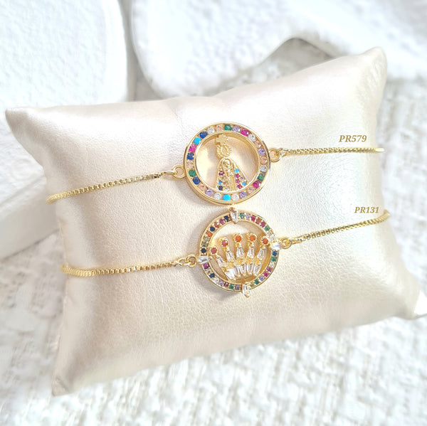 Pulsera virgen/ pulsera corona