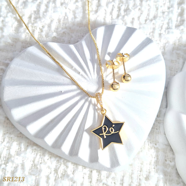 Set estrella negra y "Fé" SR1213