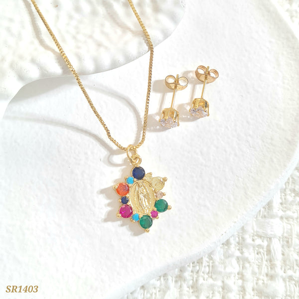 Set virgen multicolor SR1403