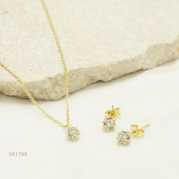 Set esfera con zircones SR1789