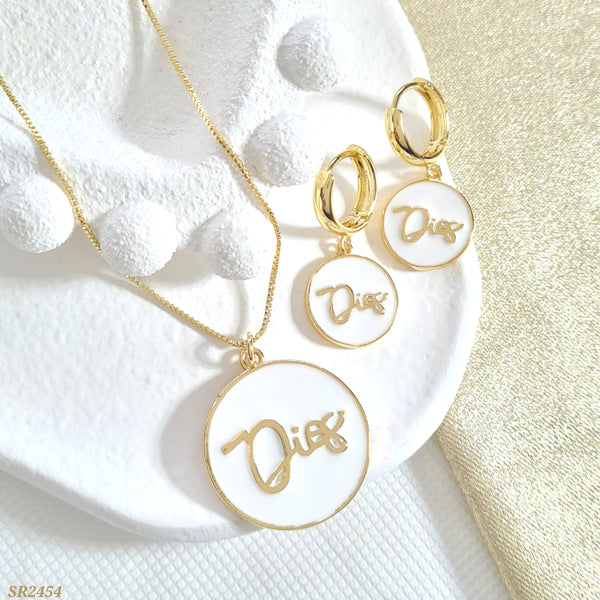 Set medalla "DIOS" SR2454