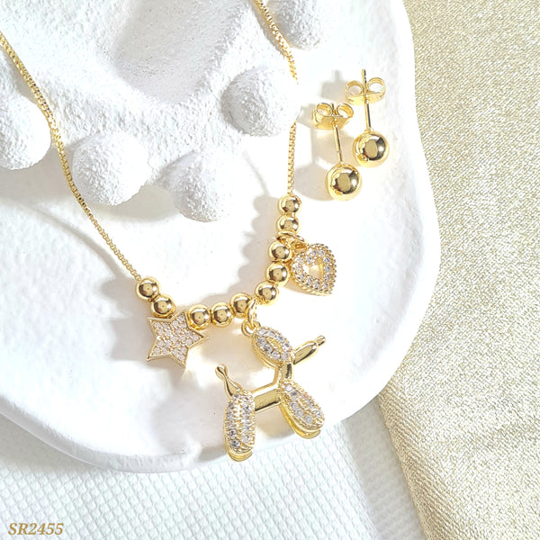 Set estrella, perro inflable y corazón SR2455