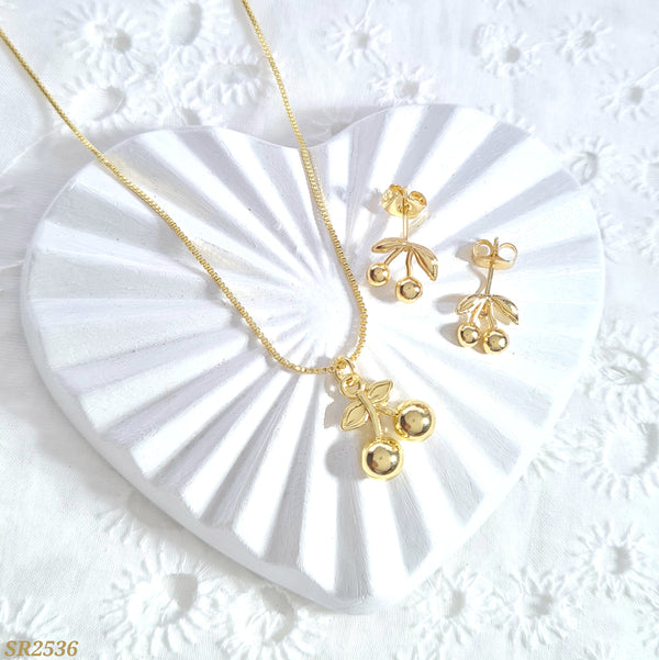 Set cereza dorada SR2536