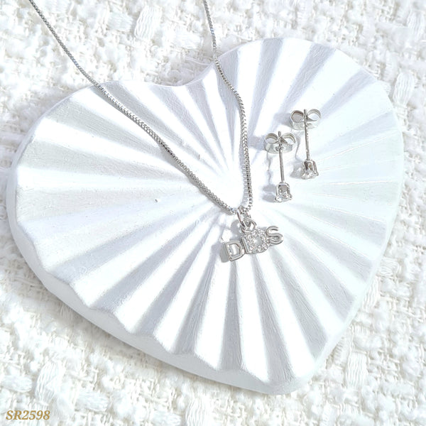 Set Dios plateado SR2598