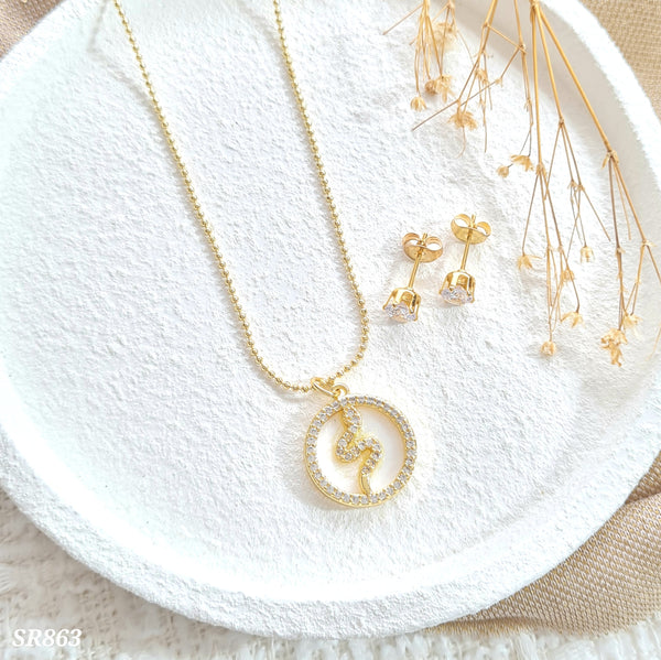 Set serpiente nácar SR863