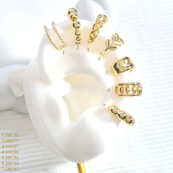 Earcuffs con formas