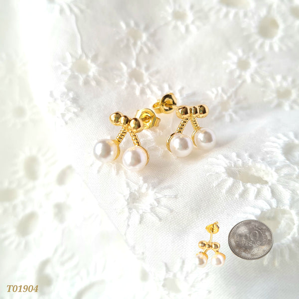 Topos cereza perlas T01994