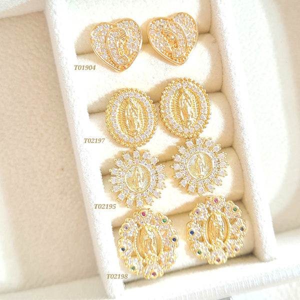 Topos de virgenes con zircones