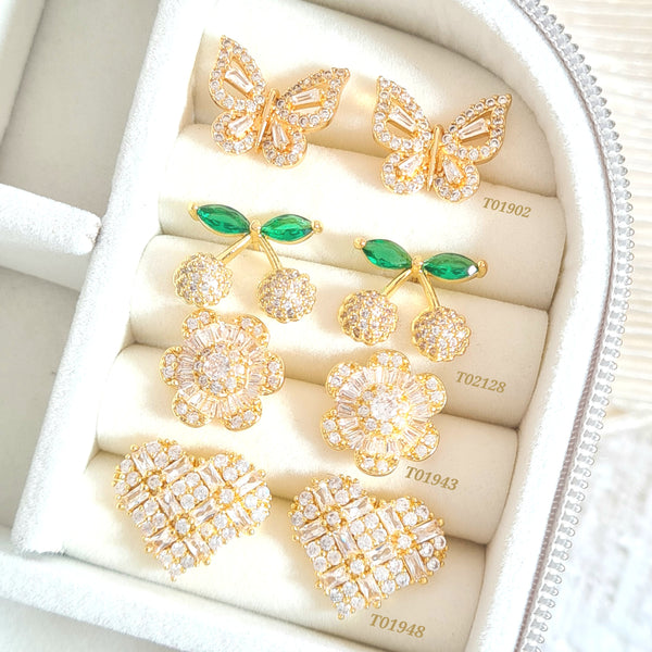 Topos grandes con zircones