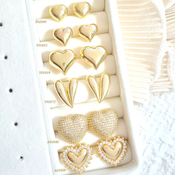 Topos en forma de corazón