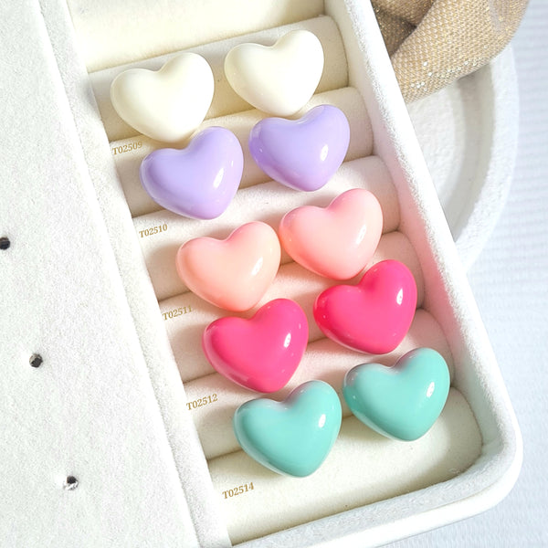 Topos corazones de colores